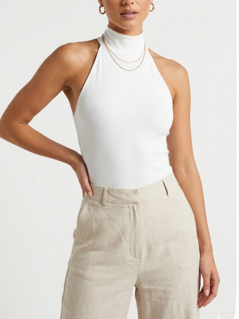 Babaton Mockneck Contour Bodysuit